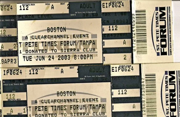 Ticket · Jun 24, 2003
