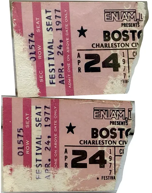 Ticket · Apr 24, 1977