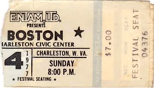 Ticket · Apr 24, 1977