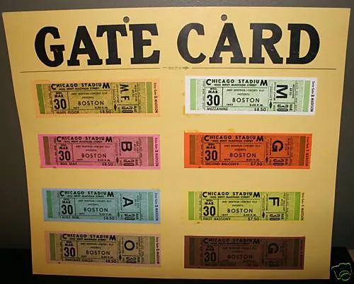 Ticket · Mar 30, 1977
