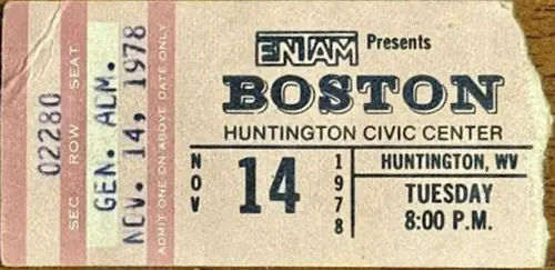 Ticket · Nov 14, 1978
