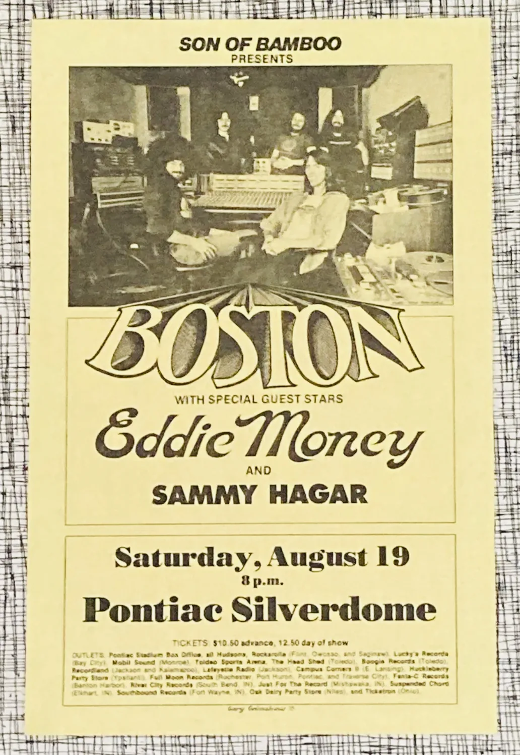 Ticket · Aug 19, 1978