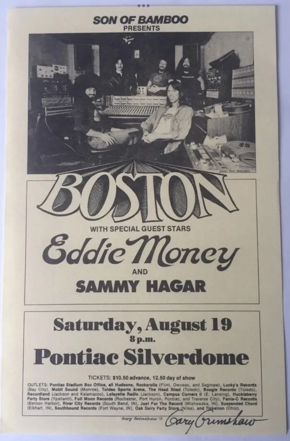 Ticket · Aug 19, 1978