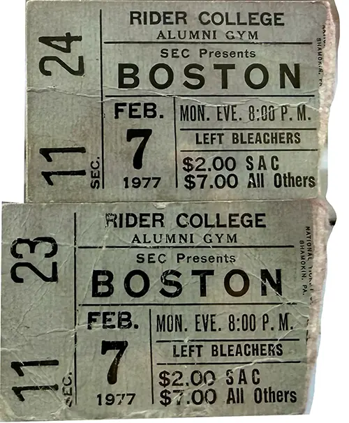 Ticket · Feb 7, 1977
