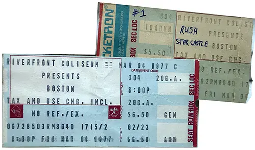Ticket · Mar 4, 1977
