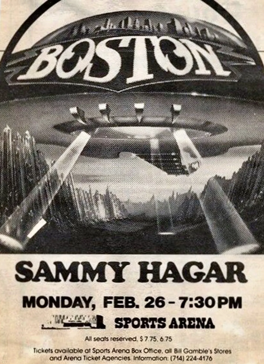 Ticket · Feb 26, 1979