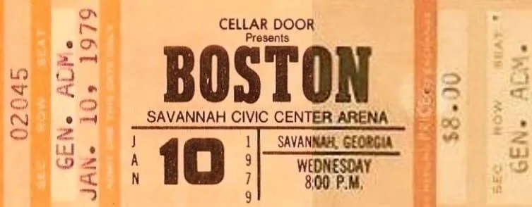 Ticket · Jan 10, 1979