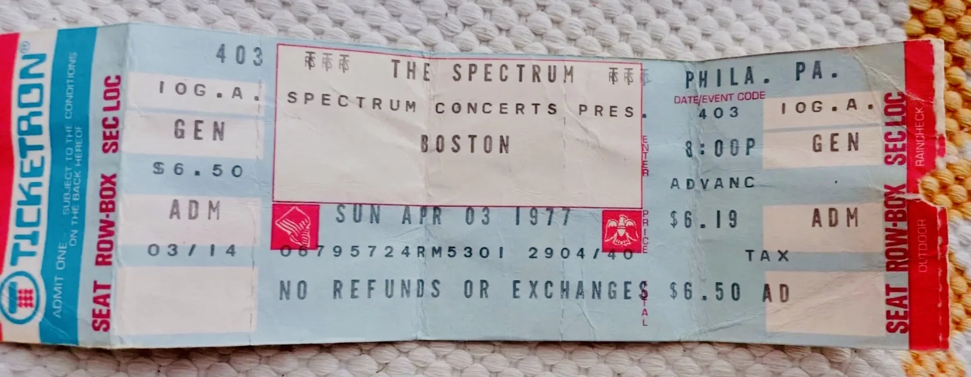 Ticket · 1977