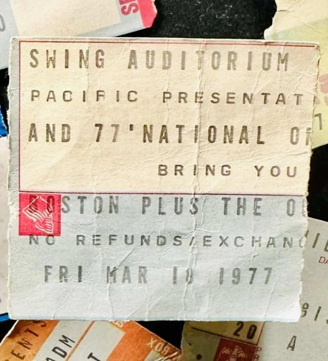 Ticket · Mar 11, 1977