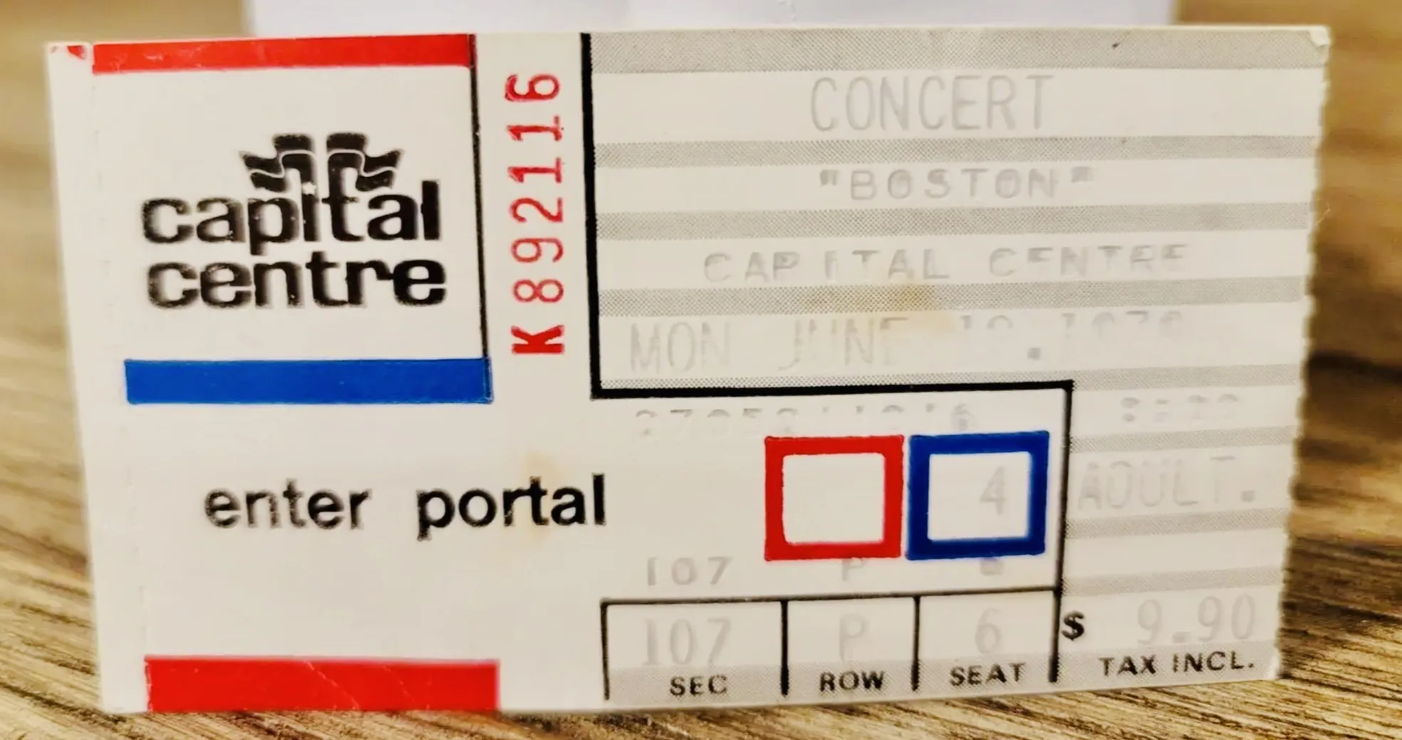 Ticket · 1987