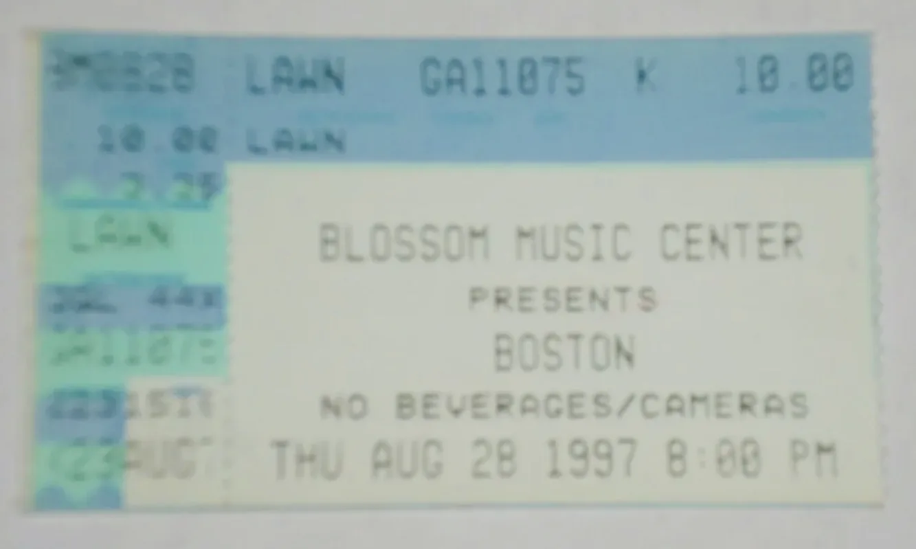 Ticket · Aug 28, 1997
