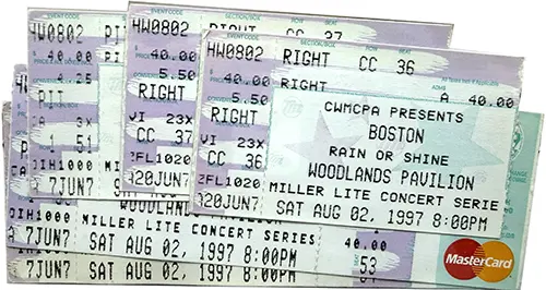 Ticket · Aug 2, 1997