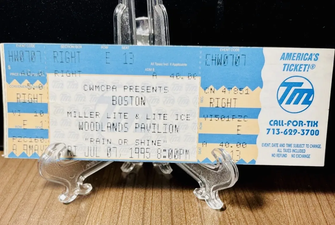 Ticket · Jun 21, 1995